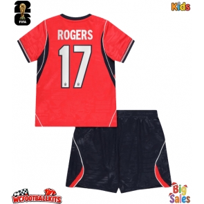 England Morgan Rogers #17 Replica Away Stadium Kit for Kids World Cup 2026 Short Sleeve (+ pants)